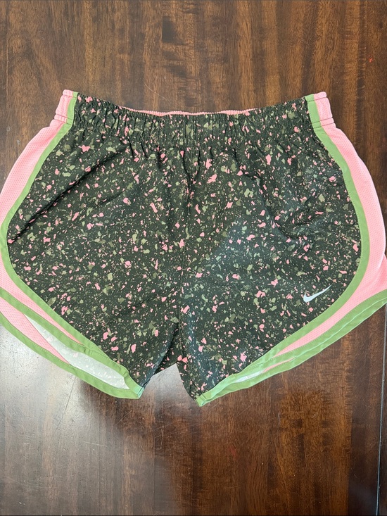 Nike Pants - Nike Black Pink Green Athletic Running Shorts